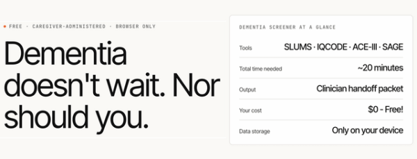 dementia screener